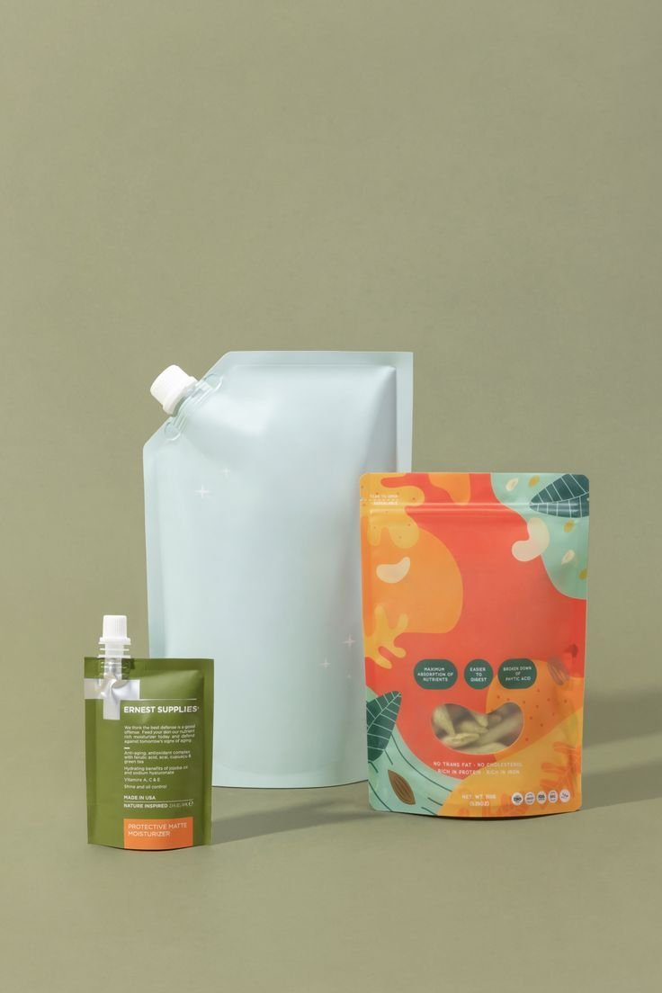 Custom Stand Up Pouches in us